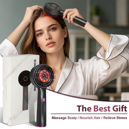 3 in 1 Electric Scalp Massage Comb - Luren Store