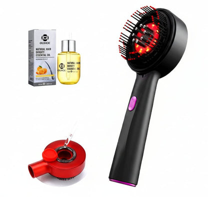 3 in 1 Electric Scalp Massage Comb - Luren Store