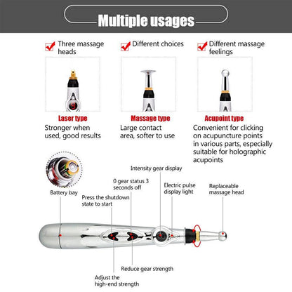 Electric Acupuncture Point Massage Pen - Luren Store