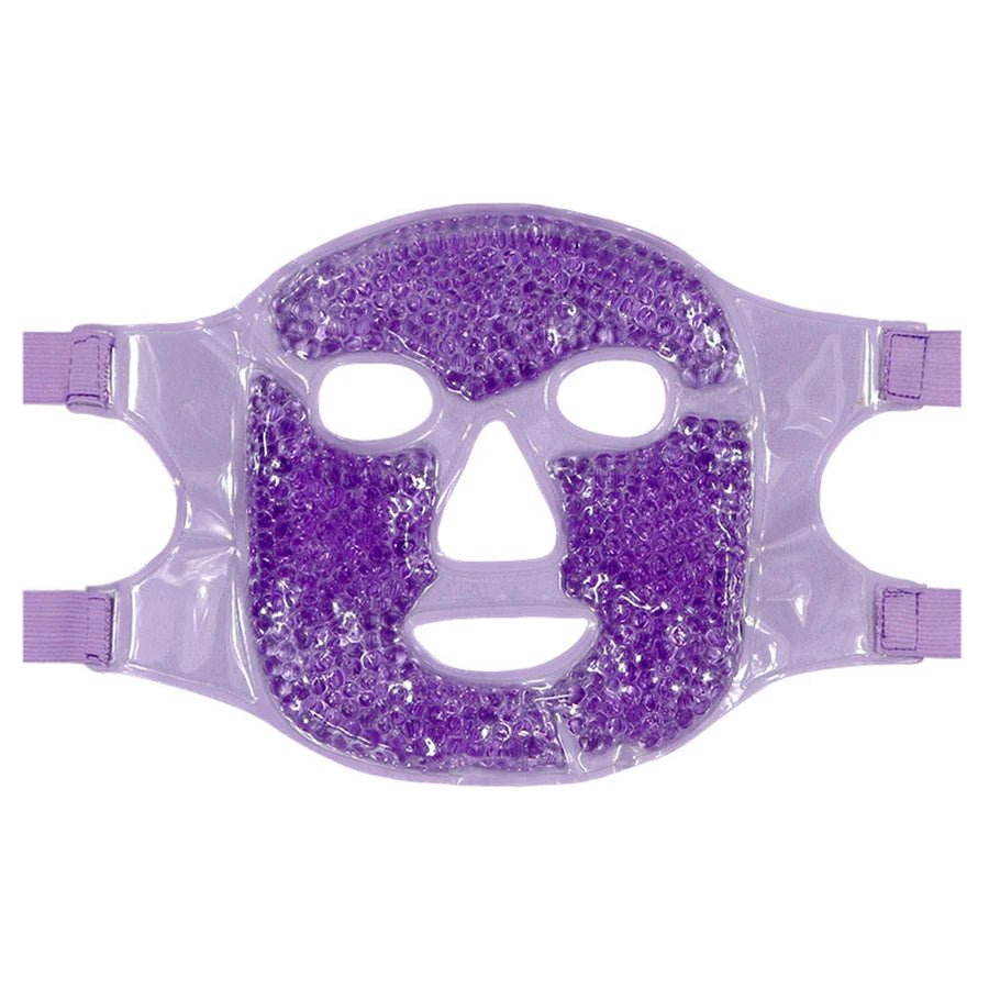 Gel Cooling Ice Face Eye Mask Facial Mask Hot Cold Compress Pack Gel Beads Cold Face Eye Mask Ice Pack,Compress Sleeping FaceSPA - Luren Store