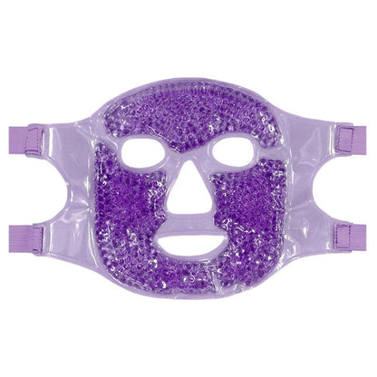Gel Cooling Ice Face Eye Mask Facial Mask Hot Cold Compress Pack Gel Beads Cold Face Eye Mask Ice Pack,Compress Sleeping FaceSPA - Luren Store