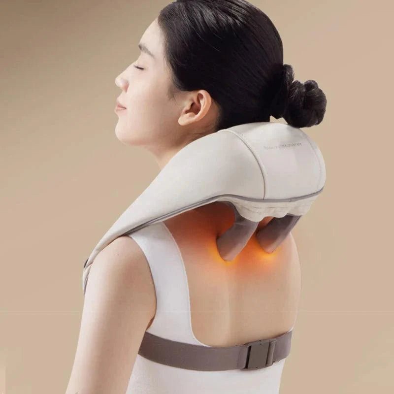 Kneading massager with heating effect | ThermoRelax - v2023b - Luren Store