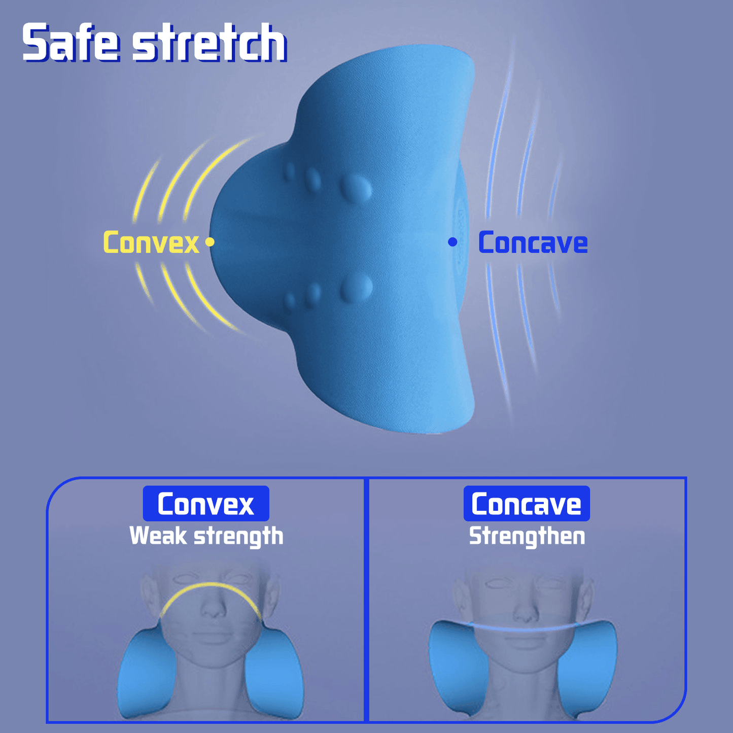 Massage pillow to treat neck pain - Luren Store