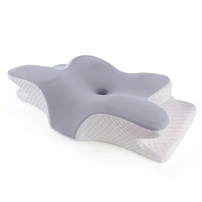Memory cotton butterfly shaped pillow Slow rebound cow horn pillow Cervical pillow - Luren Store