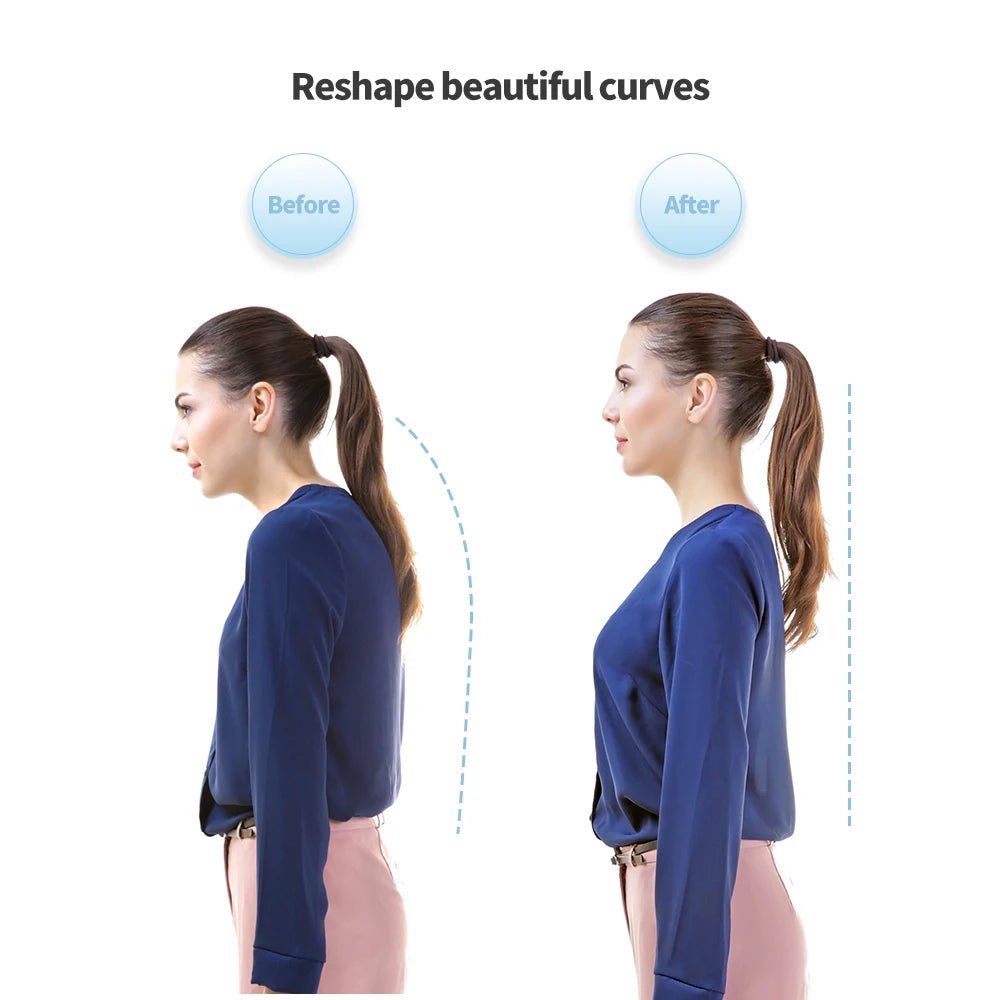 Smart Posture Corrector Device Posture Training Realtime Scientific Back Posture Correct Neck Hump Corrector Adult Kid Health - Luren Store