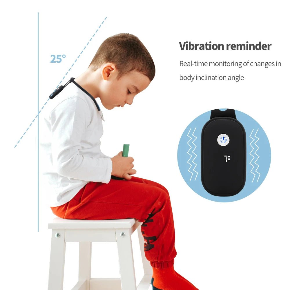 Smart Posture Corrector Device Posture Training Realtime Scientific Back Posture Correct Neck Hump Corrector Adult Kid Health - Luren Store