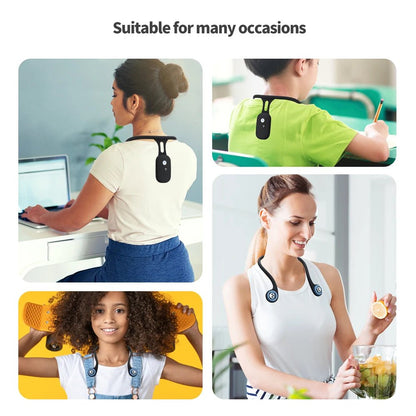 Smart Posture Corrector Device Posture Training Realtime Scientific Back Posture Correct Neck Hump Corrector Adult Kid Health - Luren Store