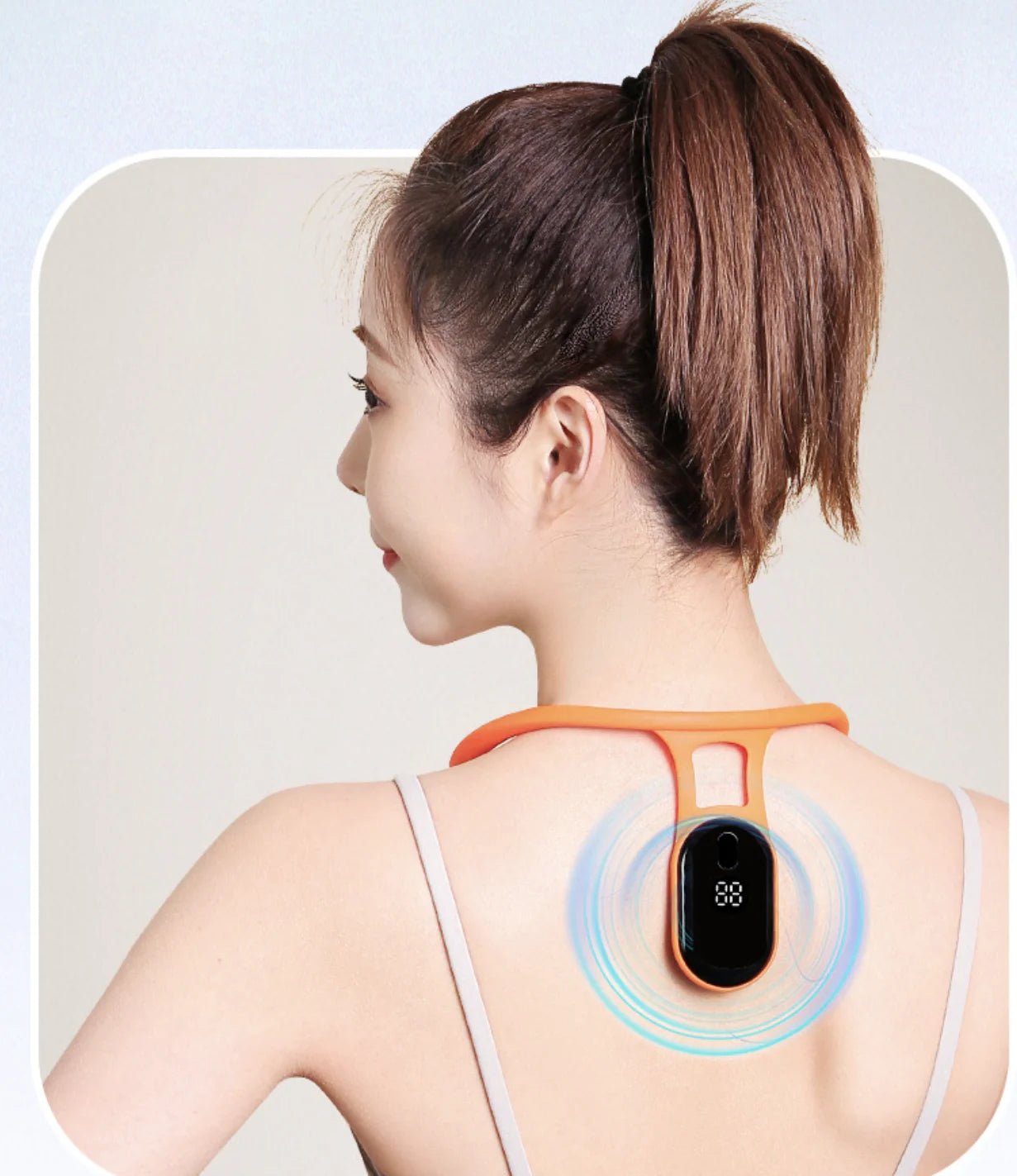 Smart Posture Corrector Miicro Vibration Posture Training Reminder Sensor Back Posture Neck Hump Corrector for Adult Kids - Luren Store